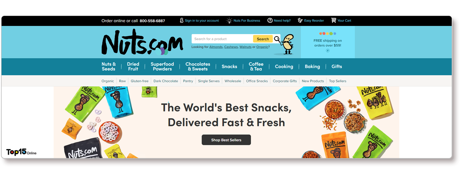 Review Premium Quality Nuts & Snacks